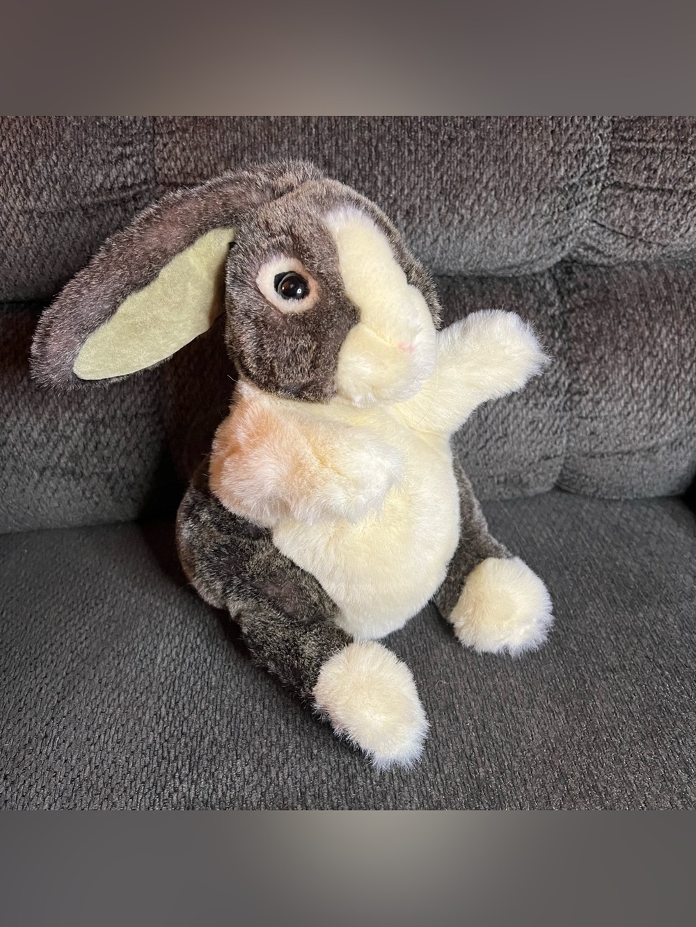 Folkmanis Dutch Rabbit Hand Puppet, Multi - Picture 2 of 6